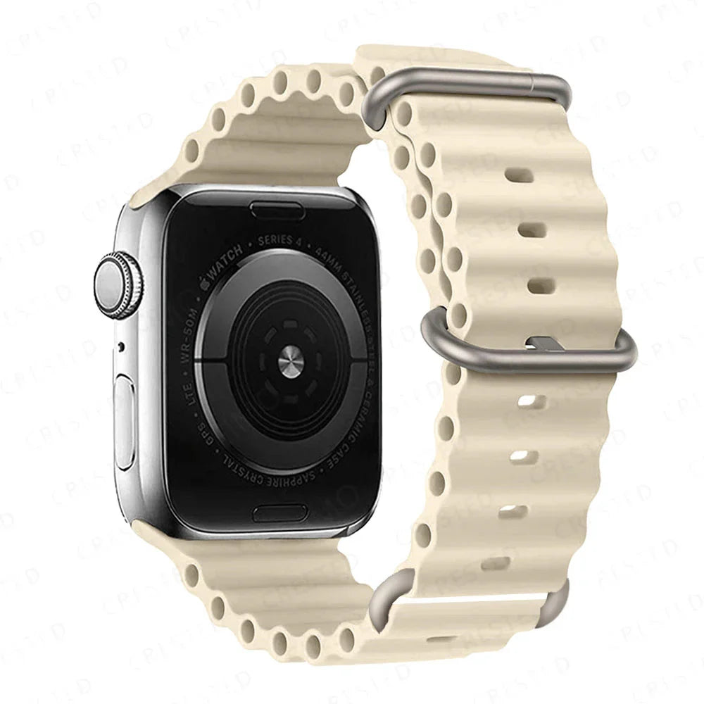 Apple Watch Silicone Strap - Waterproof and Breathable Band