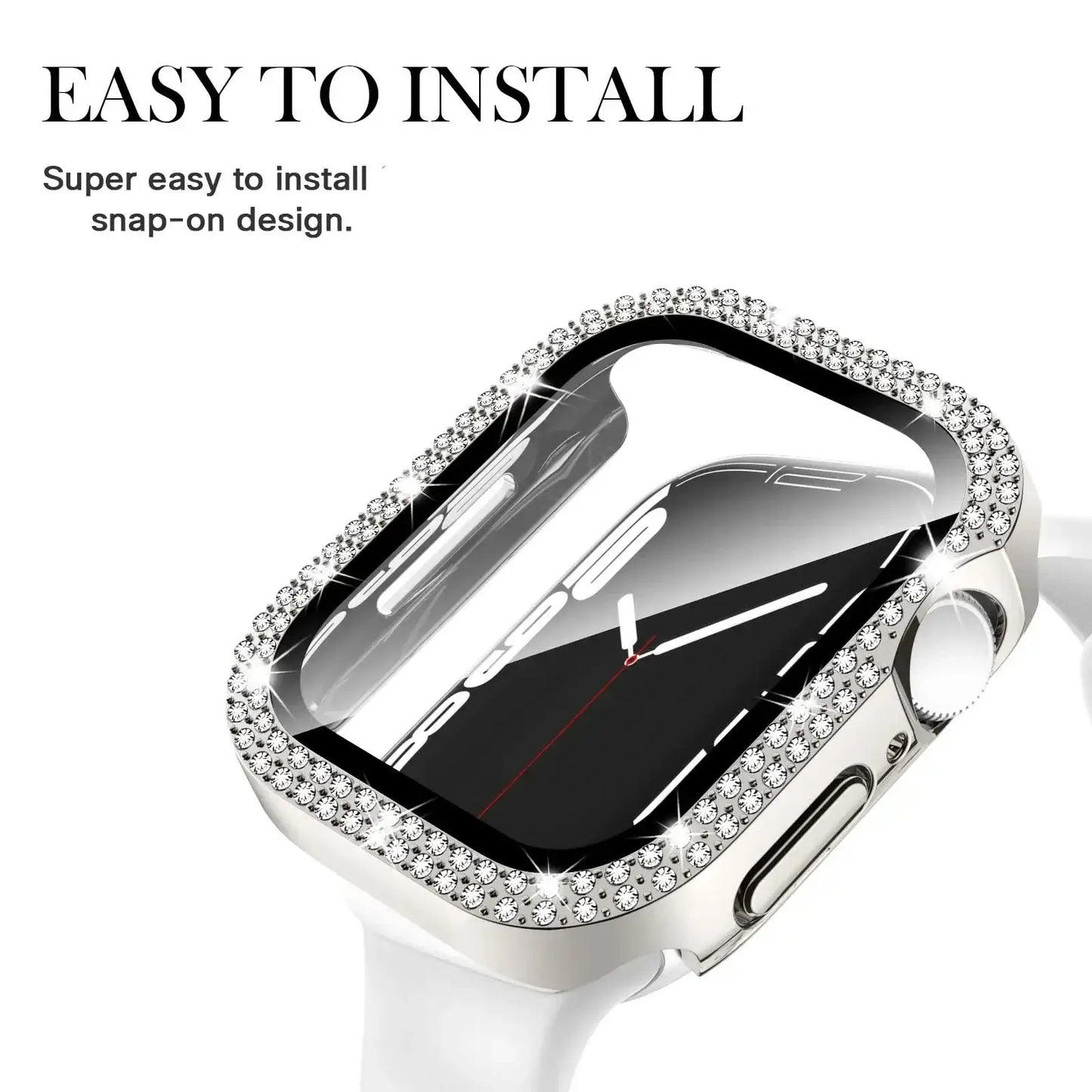 Apple Watch Case - Durable Gem-Studded Elegant Protection