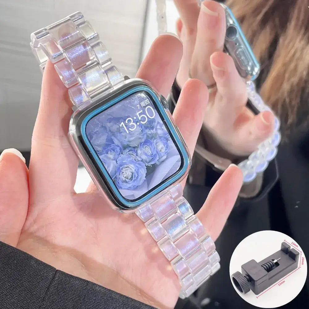 Apple Watch Resin Strap - Stylish, Durable Design