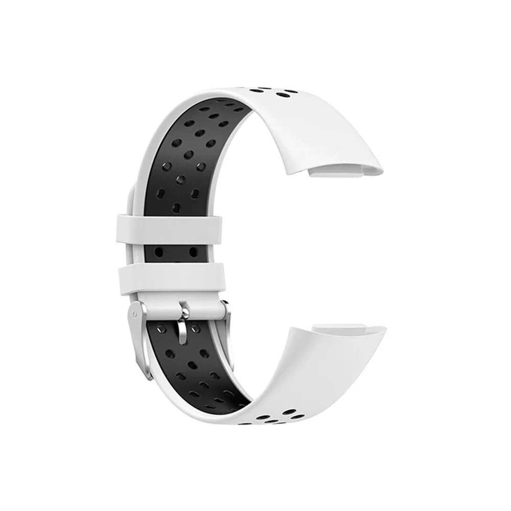 Fitbit Charge 5 6 Silicone Strap - Breathable Sport Band