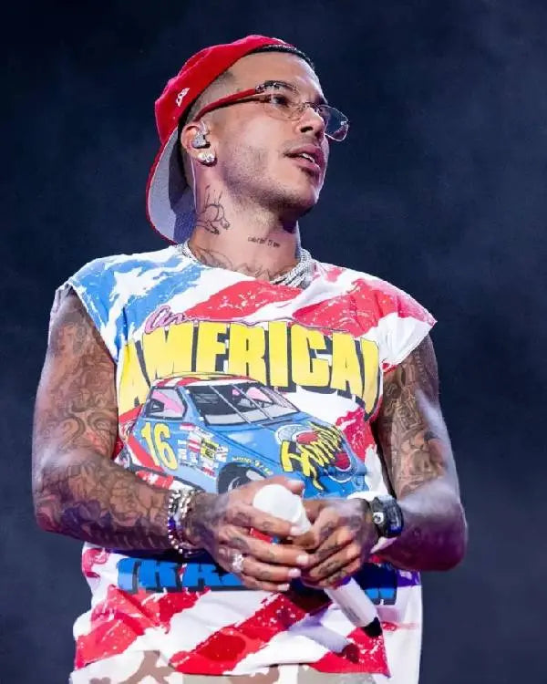 Sfera Ebbasta AMERICAN Graphics T-shirt