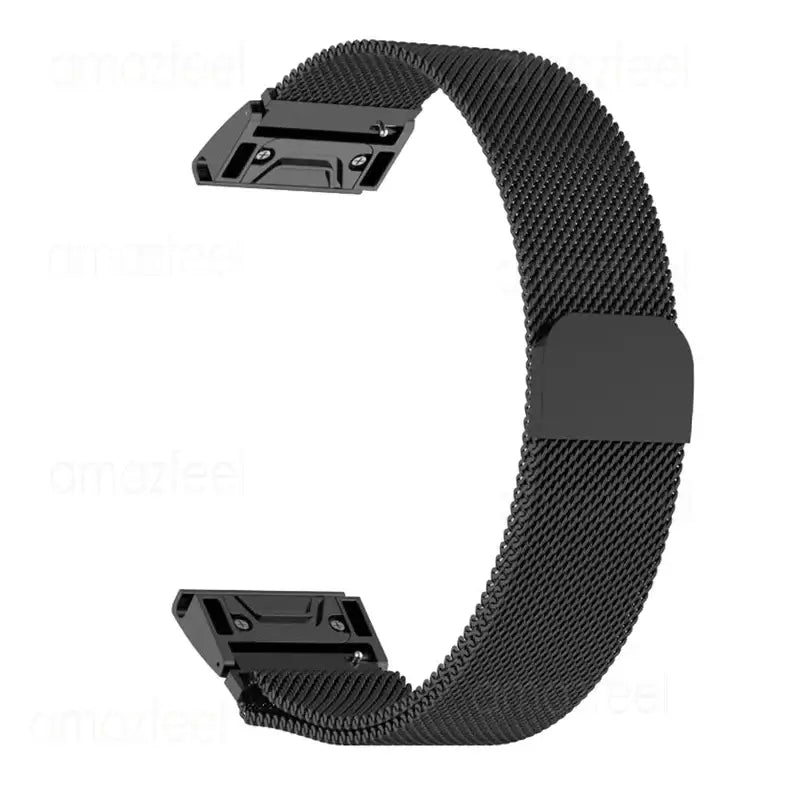 Garmin Stainless Steel Magnetic Strap - Durable QuickFit Band