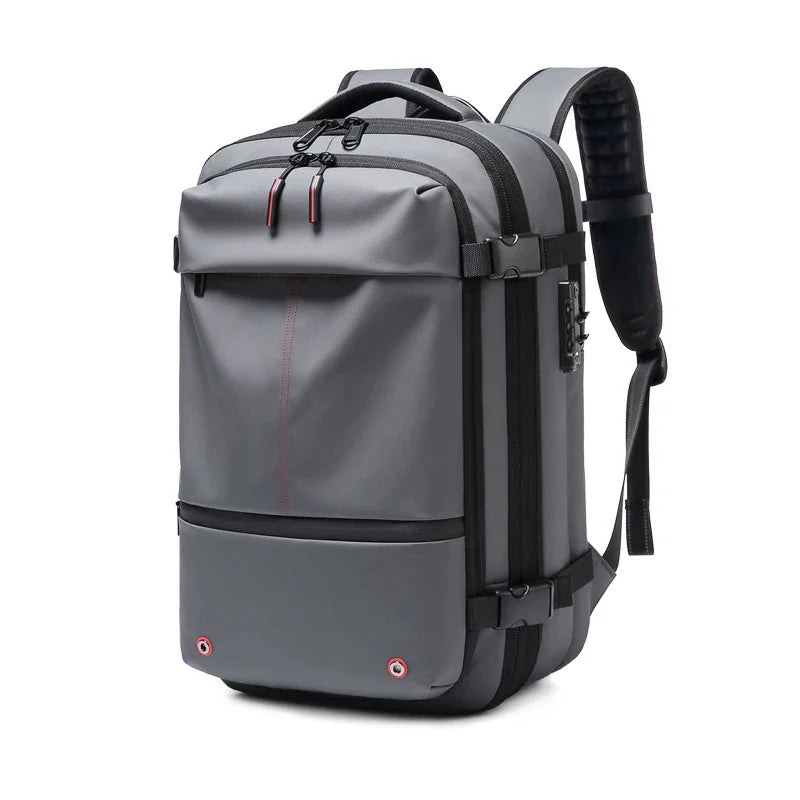 17" Laptop Travel Backpack for Men, Large Capacity, Business & School