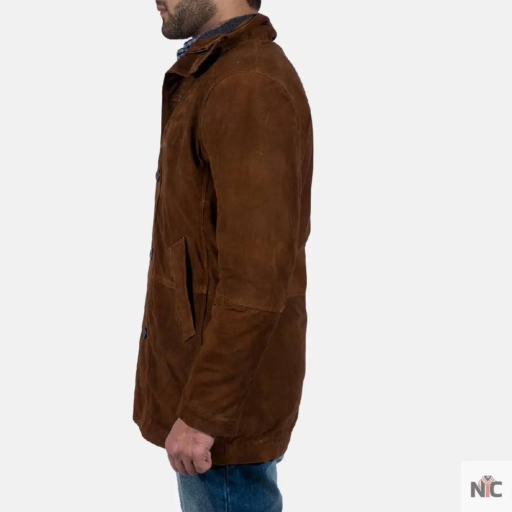 Sheriff Brown Suede Jacket
