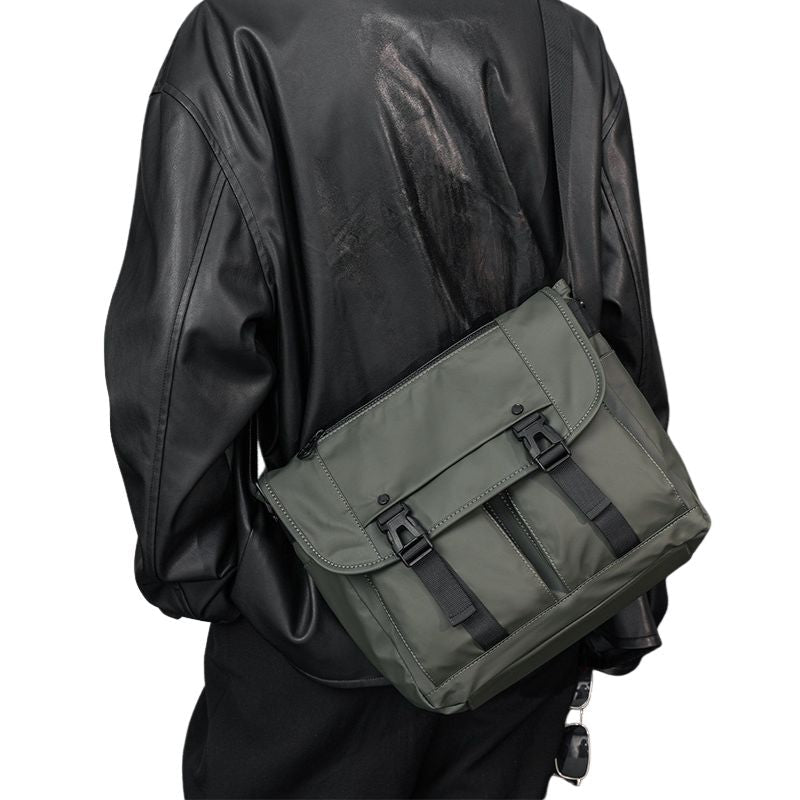 Shiny Messenger Bag