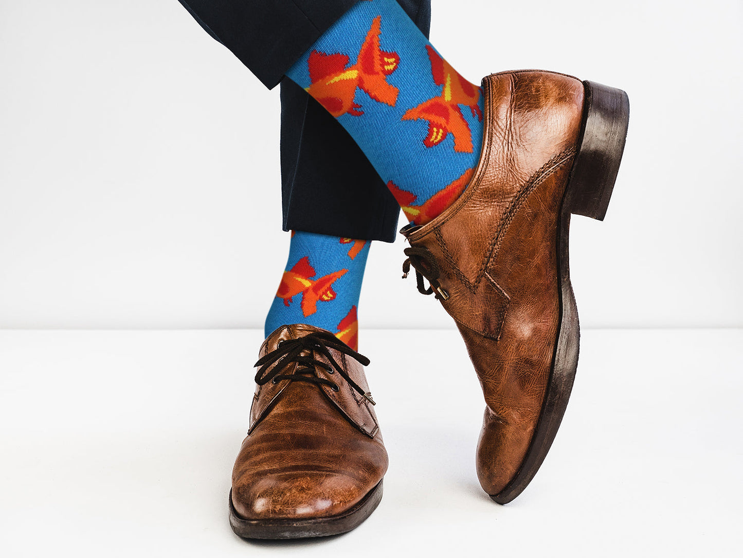 Goldfish Socks - Comfy Cotton for Men & Women