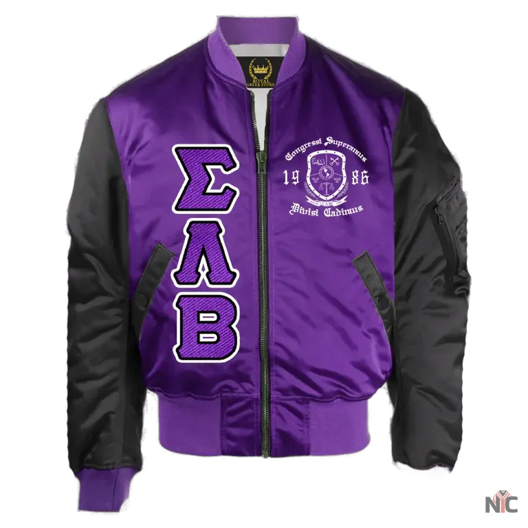 Sigma Lambda Beta Bomber Jacket