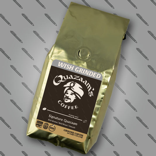 Signature Quazaam Coffee | Ground & Whole Bean | Medium-Dark Roast