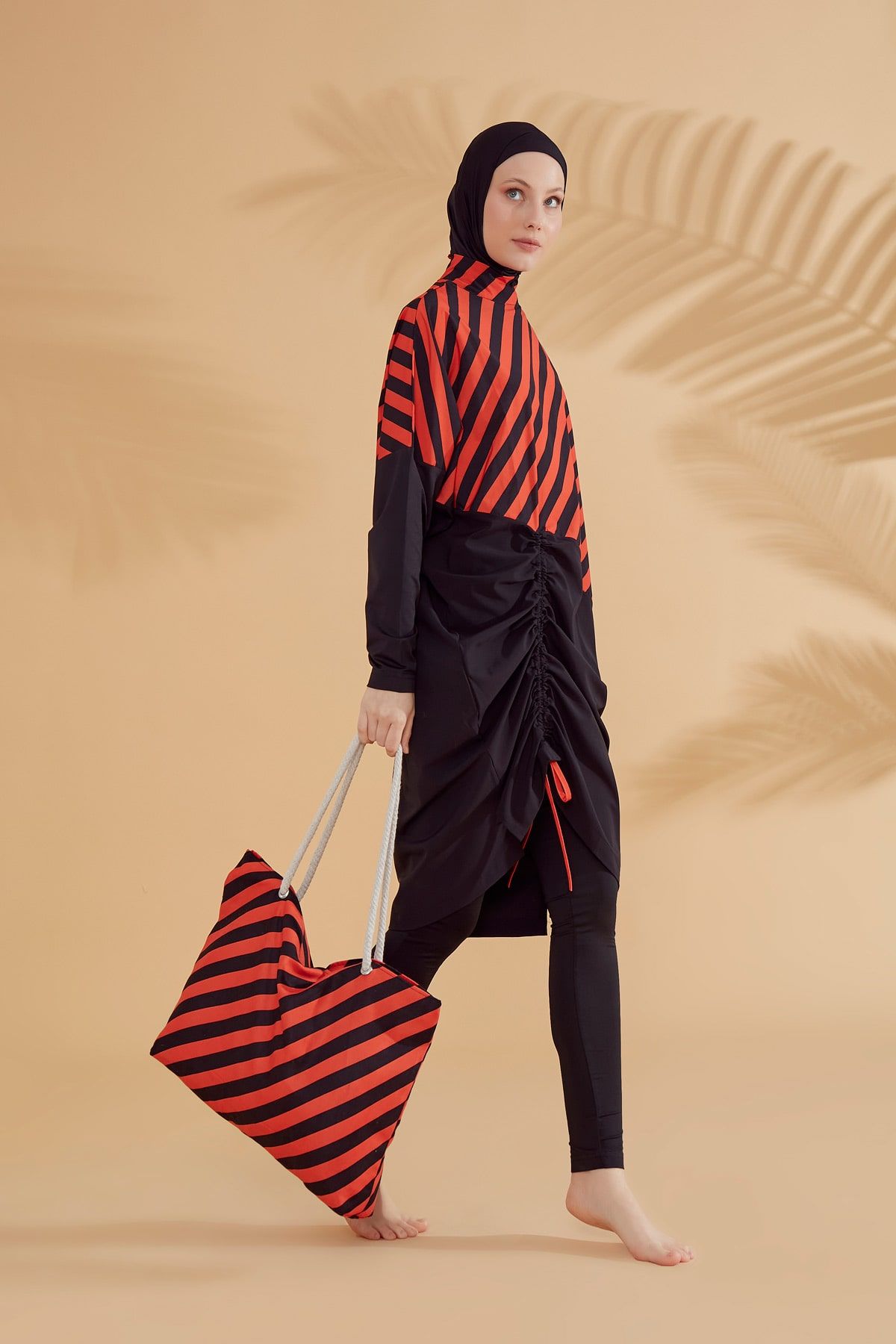 Black Beach Bag C2307