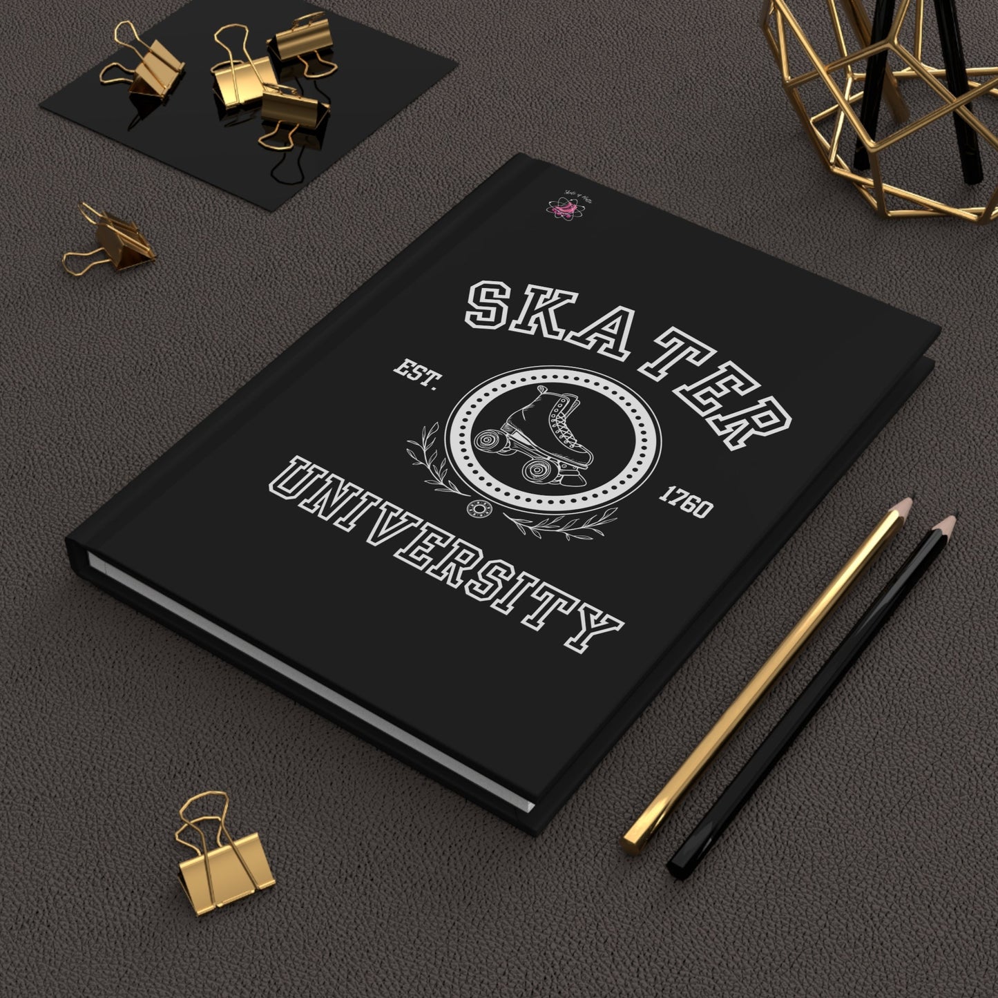 Skater University Matte Hardcover Journal