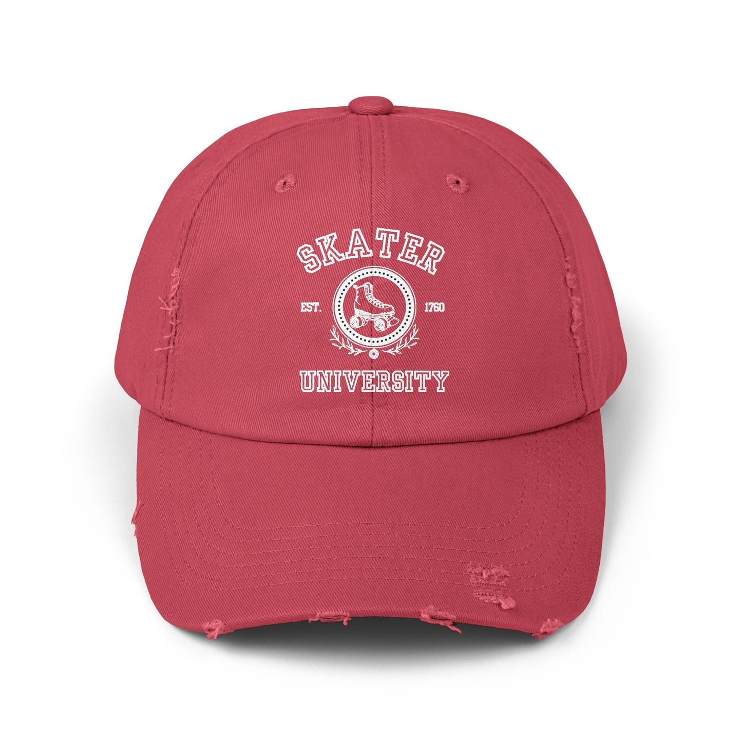 Skater University Distressed Cap