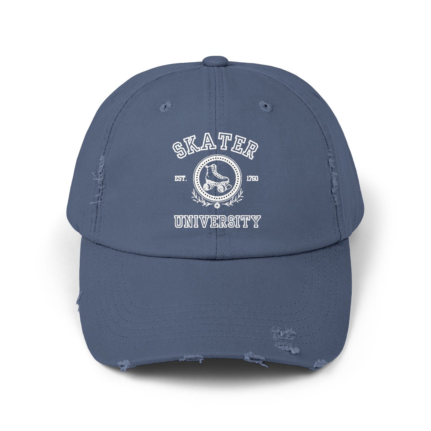 Skater University Distressed Cap