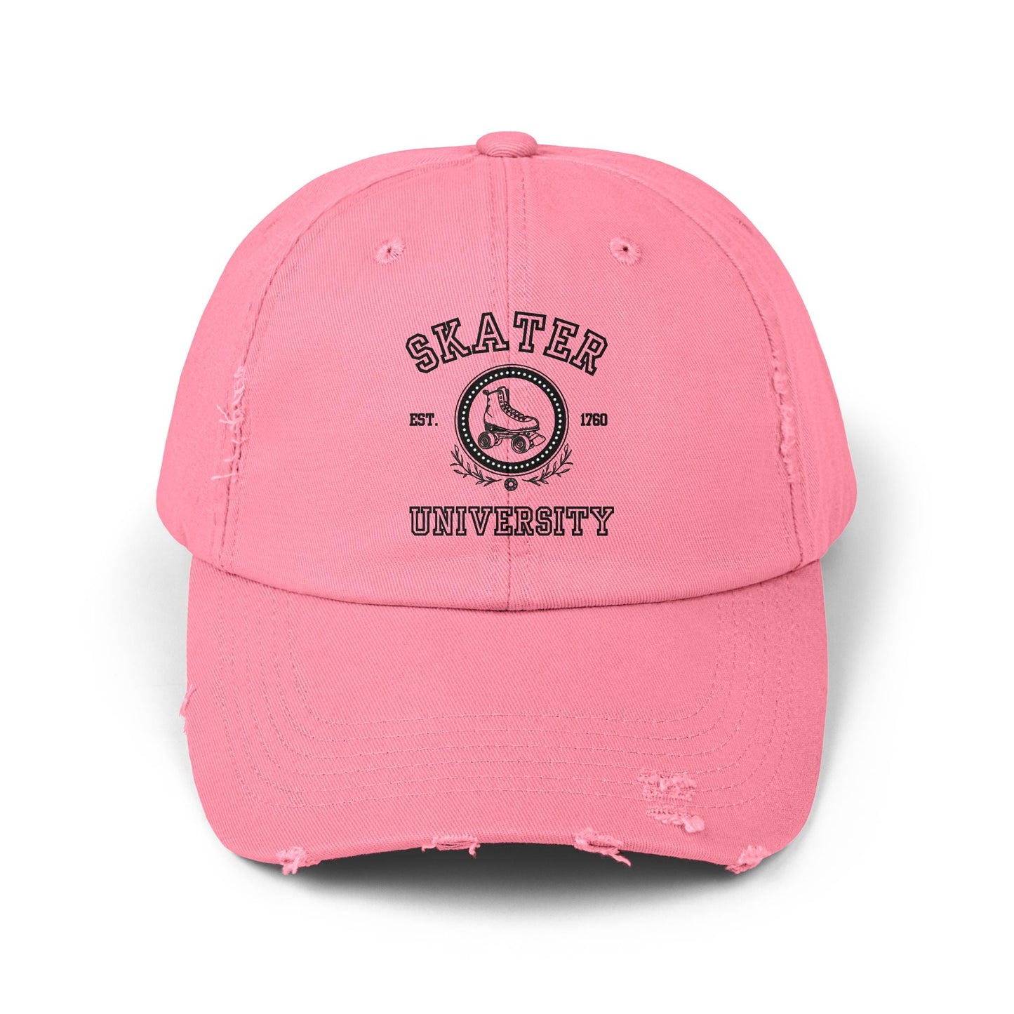 Skater University Distressed Cap