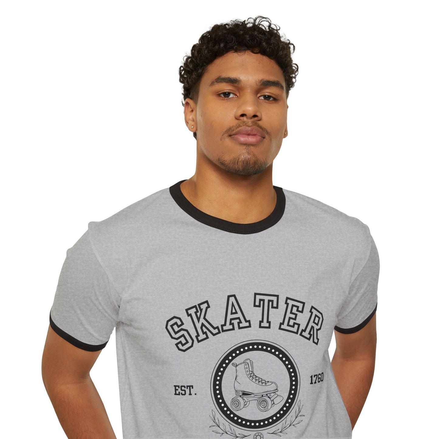 Skater University Unisex Cotton Ringer T-Shirt