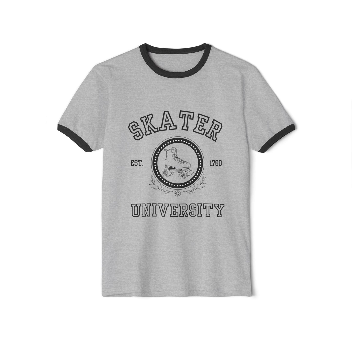 Skater University Unisex Cotton Ringer T-Shirt