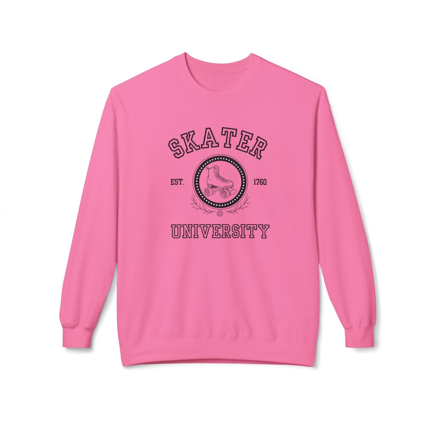 Skater University Unisex Fleece Crewneck Sweatshirt