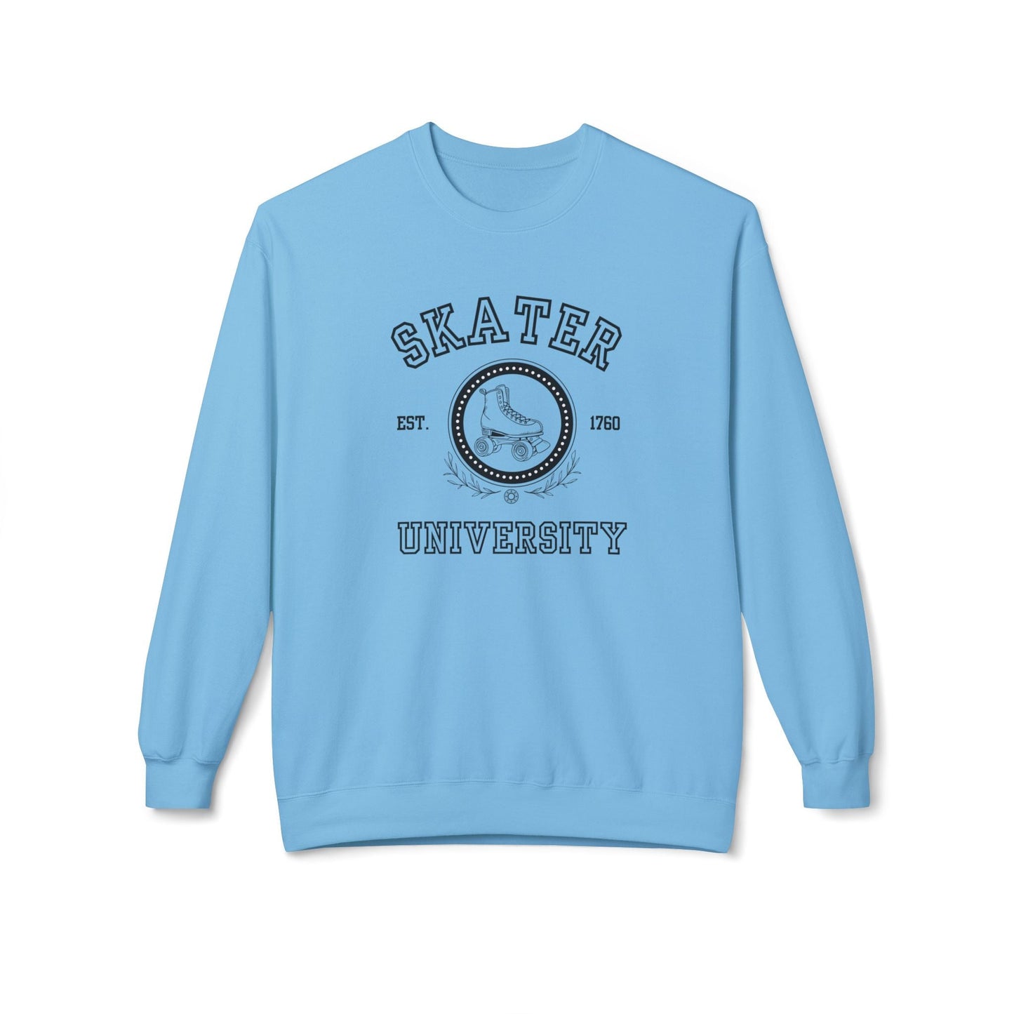 Skater University Unisex Fleece Crewneck Sweatshirt