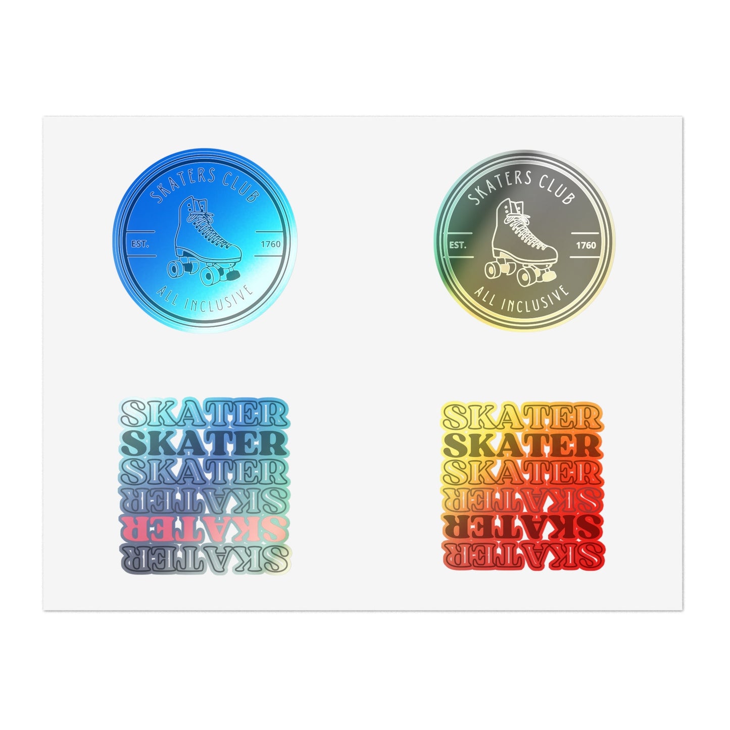 Skater Variety Sticker Sheet