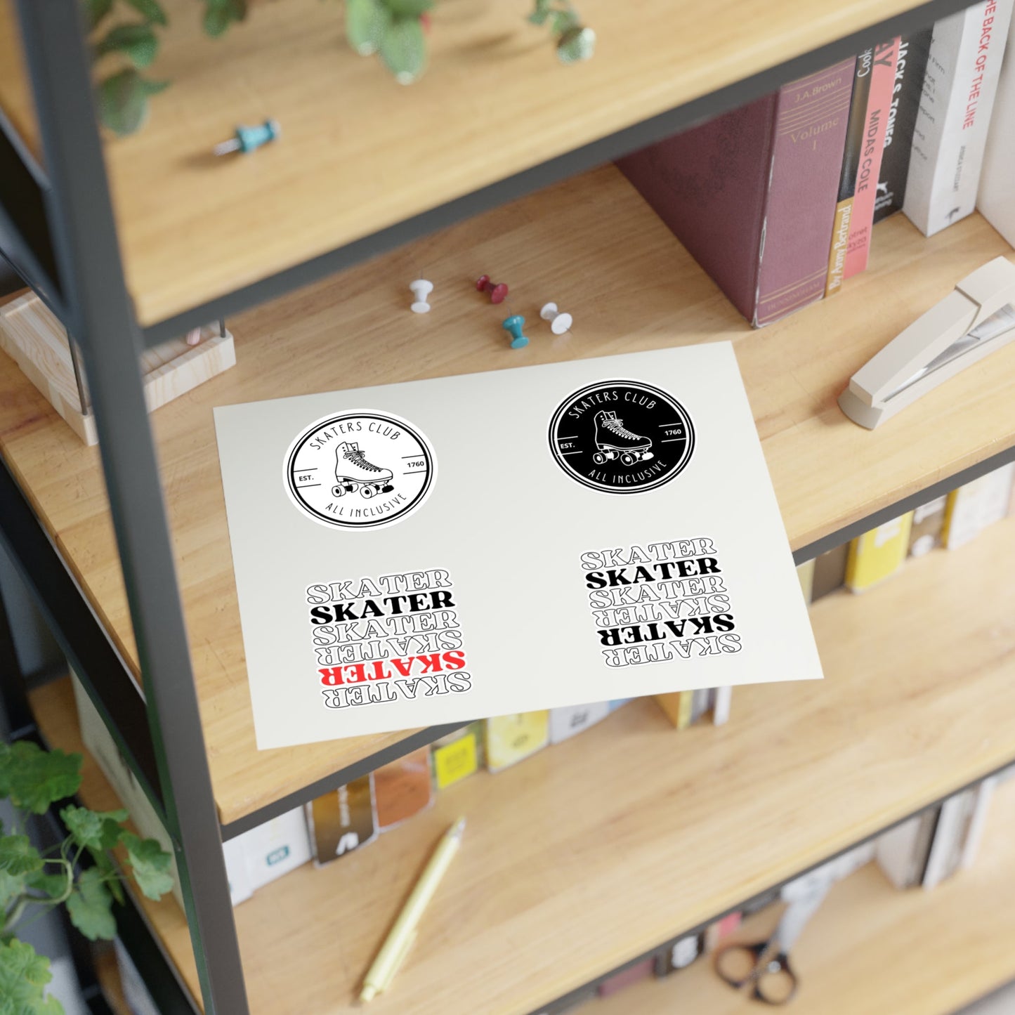 Skater Variety Sticker Sheet