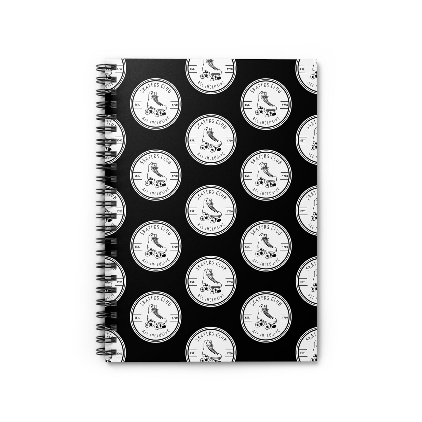 Skaters Club Notebook - Ruled Line