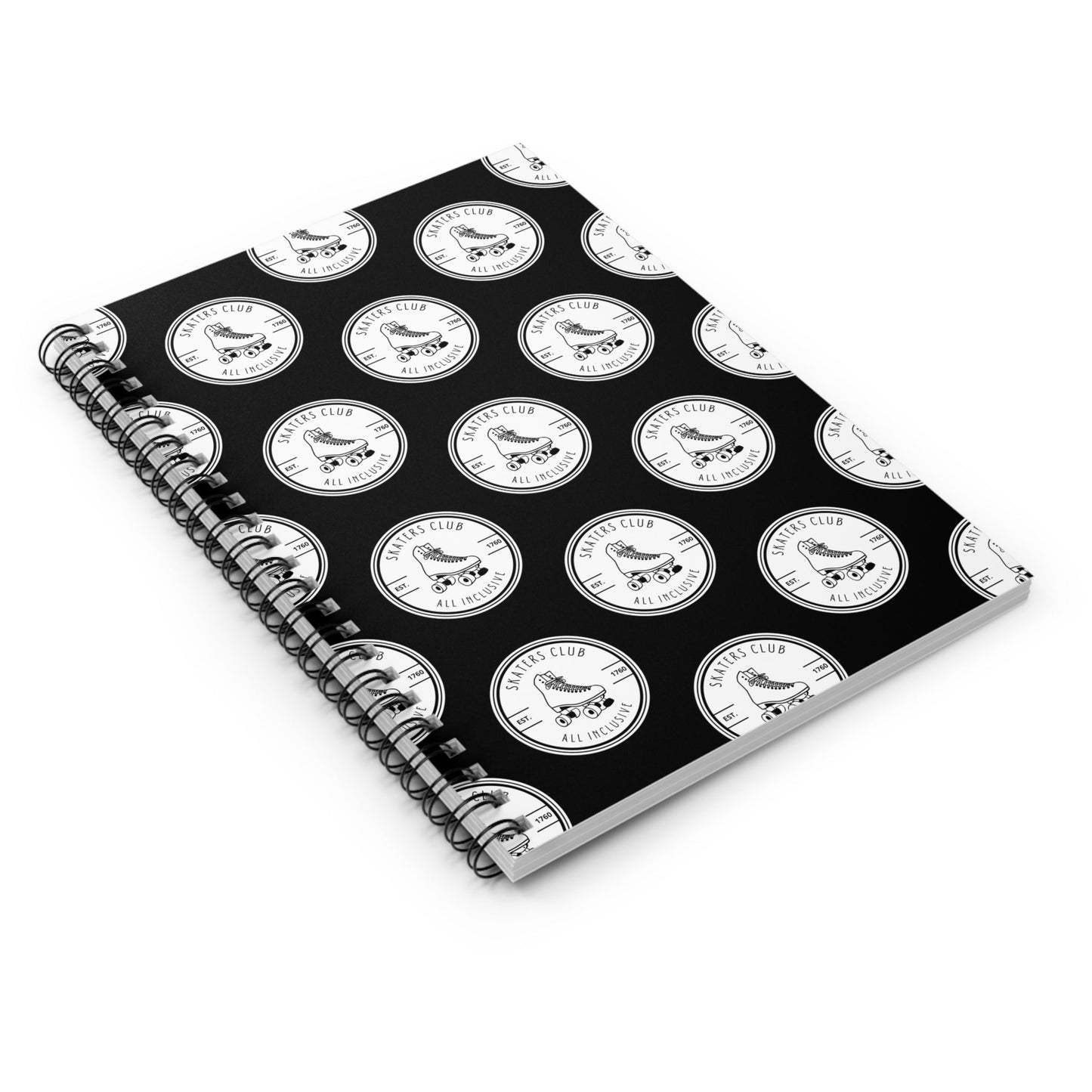 Skaters Club Notebook - Ruled Line
