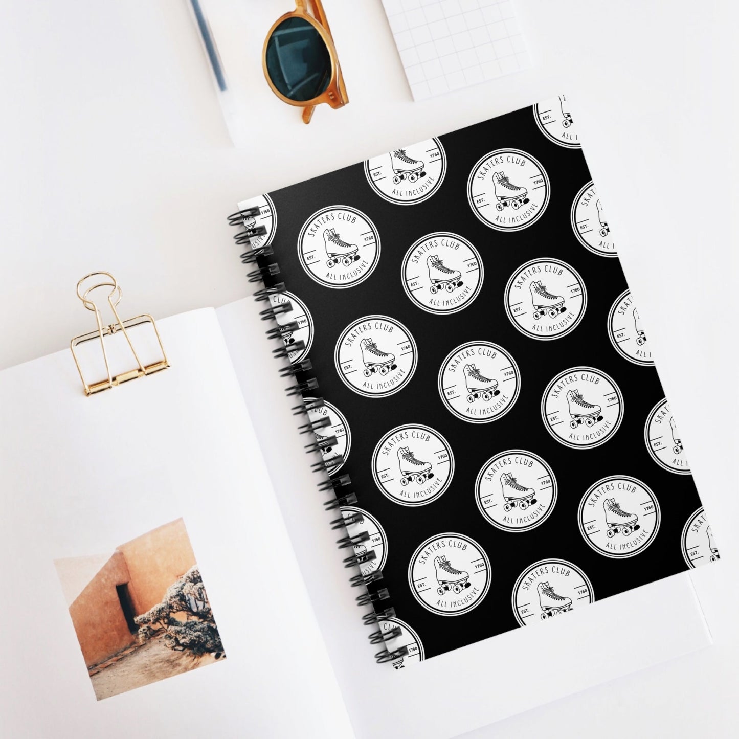 Skaters Club Notebook - Ruled Line