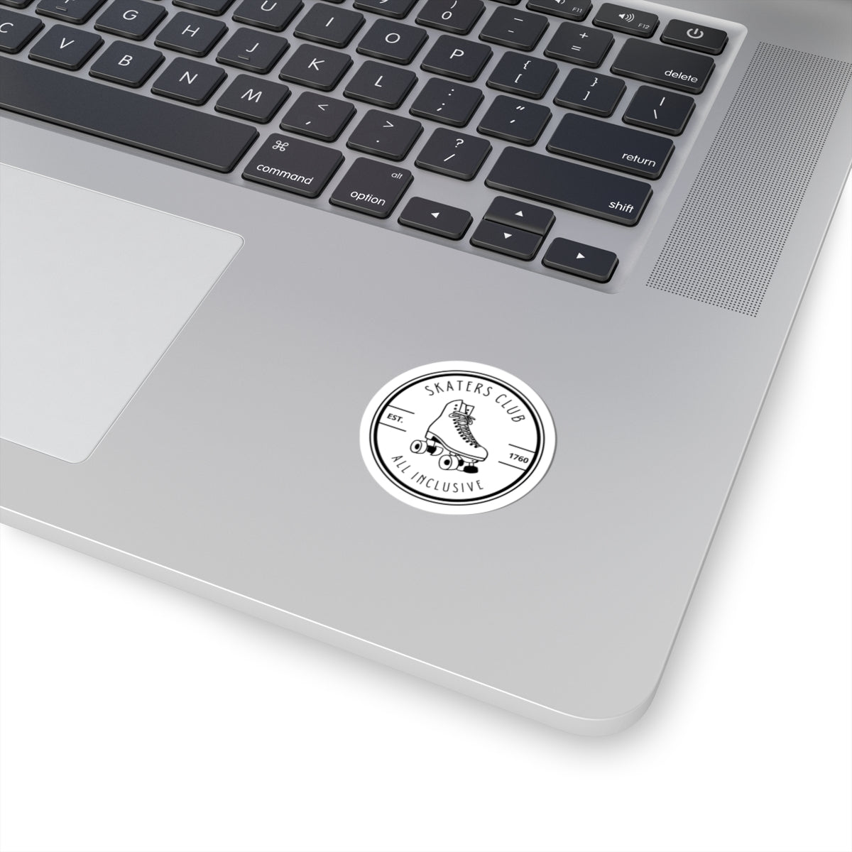 Skaters Club Round Sticker