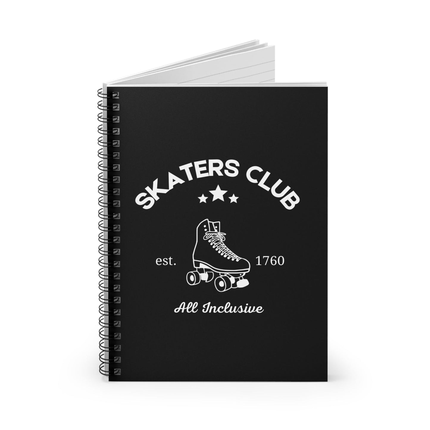 Skaters Club Spiral Notebook - Ruled Line