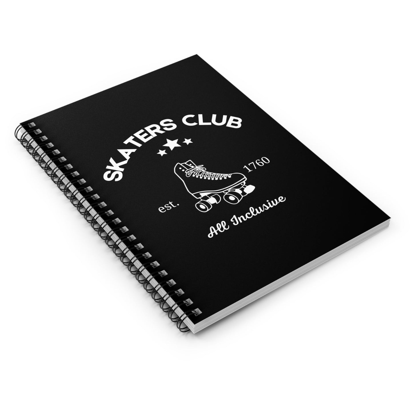 Skaters Club Spiral Notebook - Ruled Line