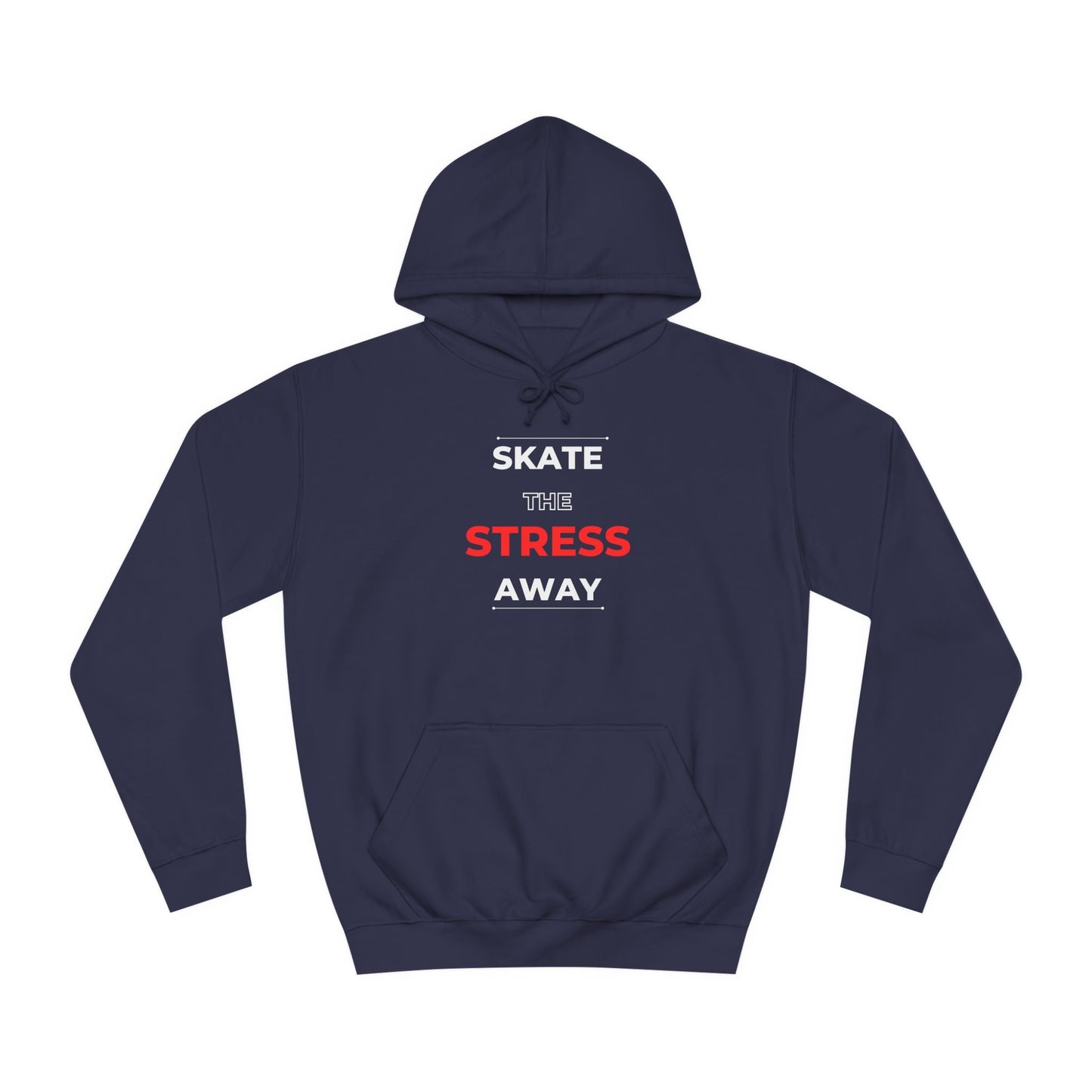 Skate the Stress Away Unisex Hoodie