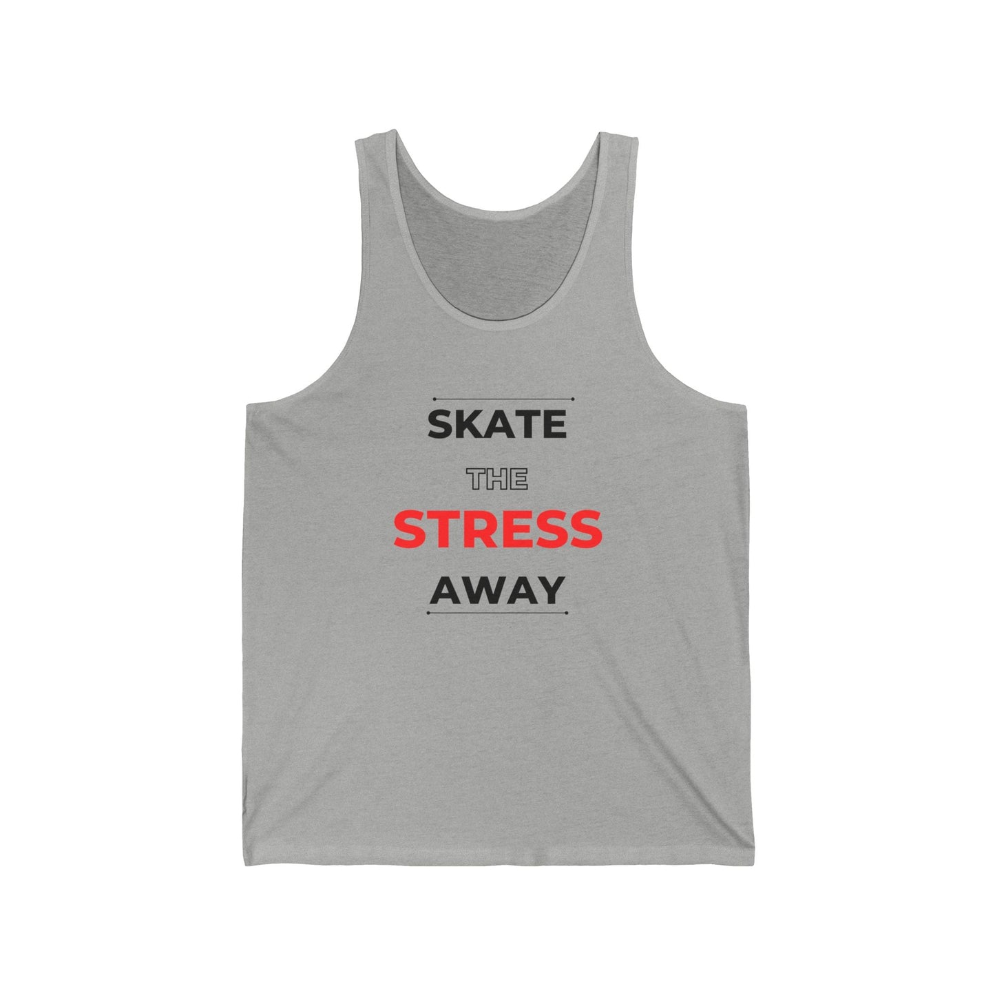 Skate the Stress Away Unisex Tank
