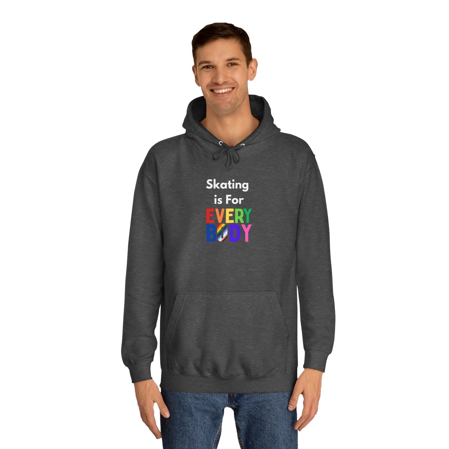 Skating is For Everybody Unisex Hoodie