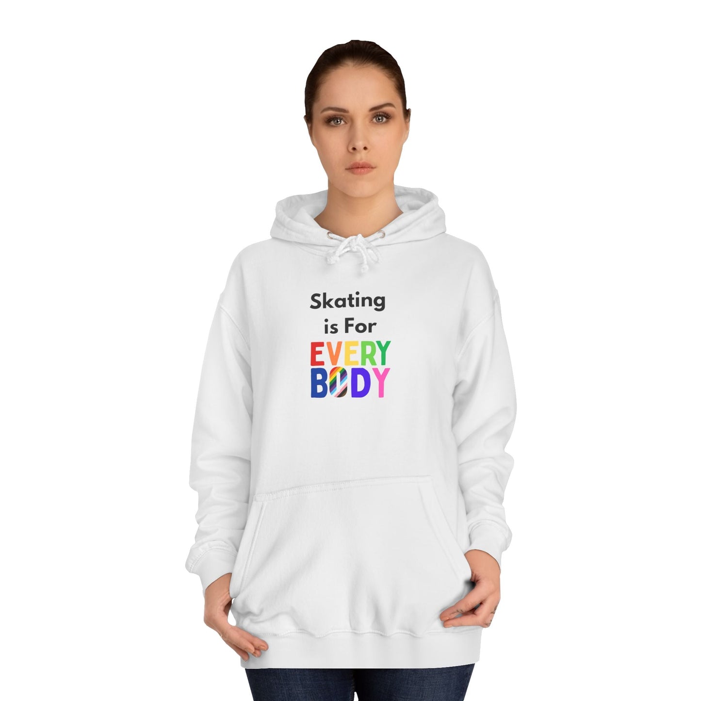 Skating is For Everybody Unisex Hoodie
