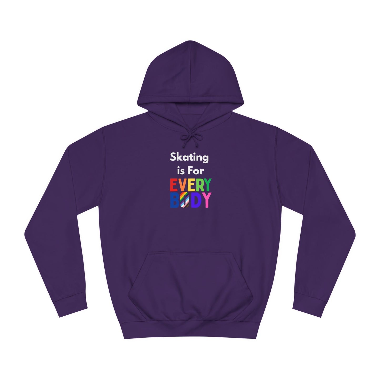 Skating is For Everybody Unisex Hoodie