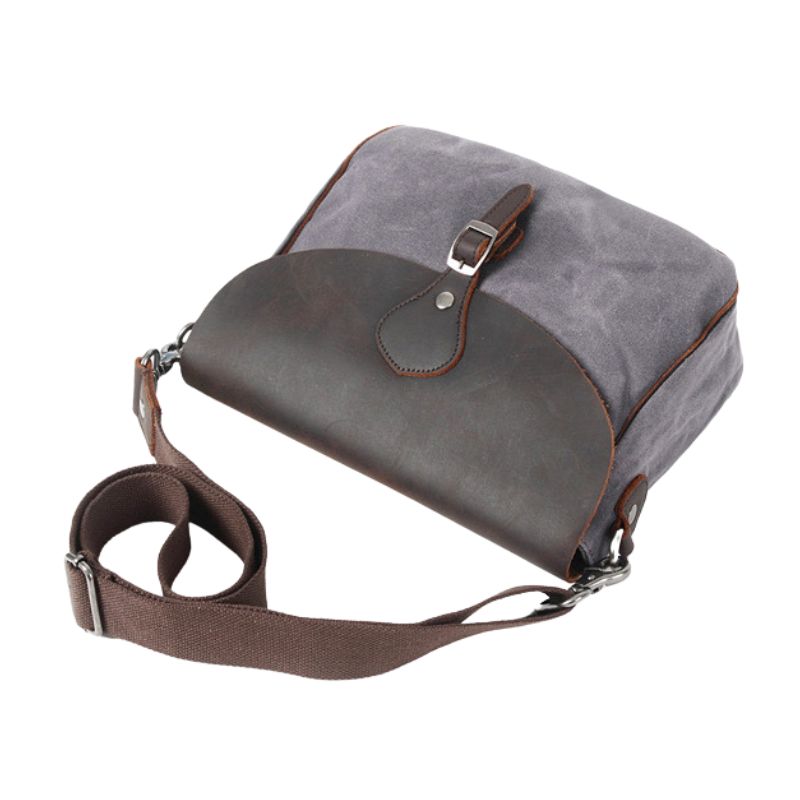 Small Canvas Messenger Bag