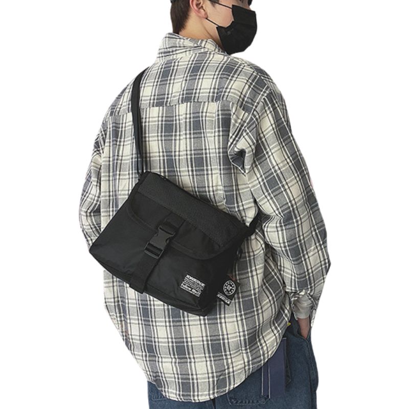 Small Mesh Messenger Bag