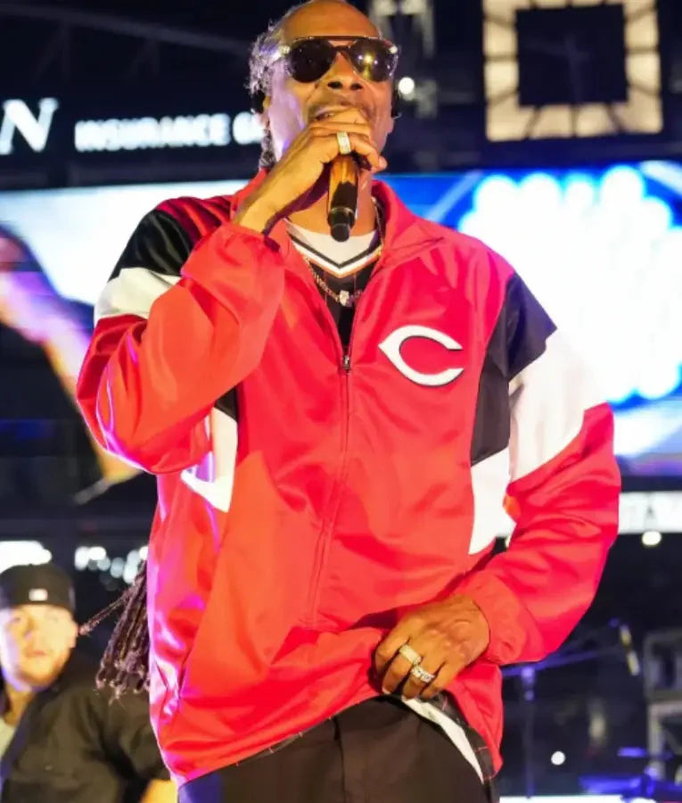 Snoop Dogg Philadelphia Phillies vs Cincinnati Reds 2025 Red Jacket