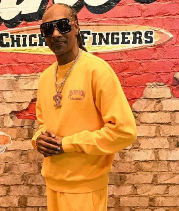 Snoop Dogg Raising Cane’s Shift Orange Sweatshirt