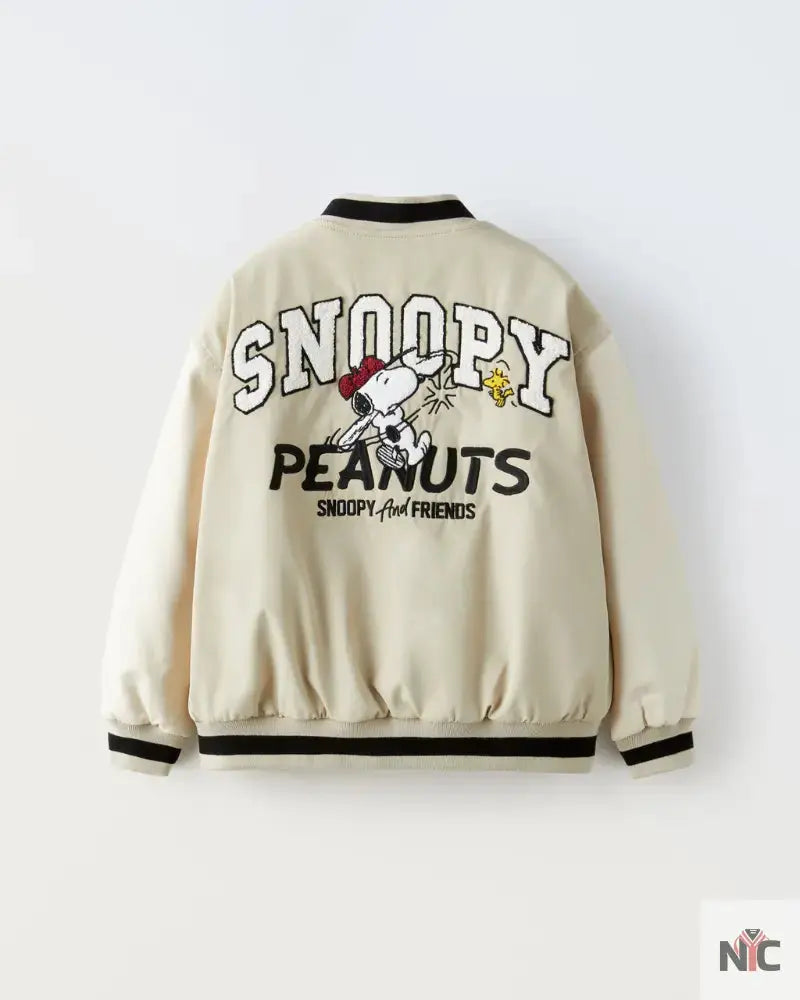 Snoopy Peanuts Bomber Jacket