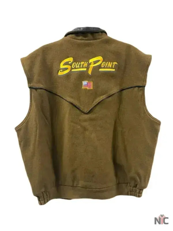 South Point NFR 2010 Vintage Wool Blend Vest