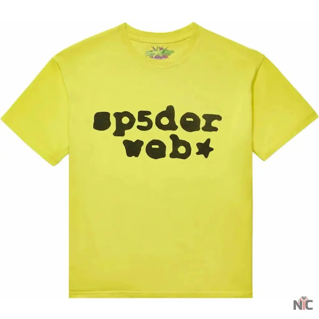 Sp5der Tee Web Yellow