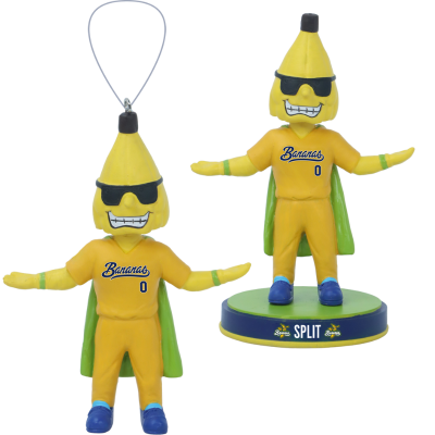 Split Savannah Bananas Mascot Mini Bobbleheads (Presale)