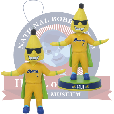 Split Savannah Bananas Mascot Mini Bobbleheads (Presale)