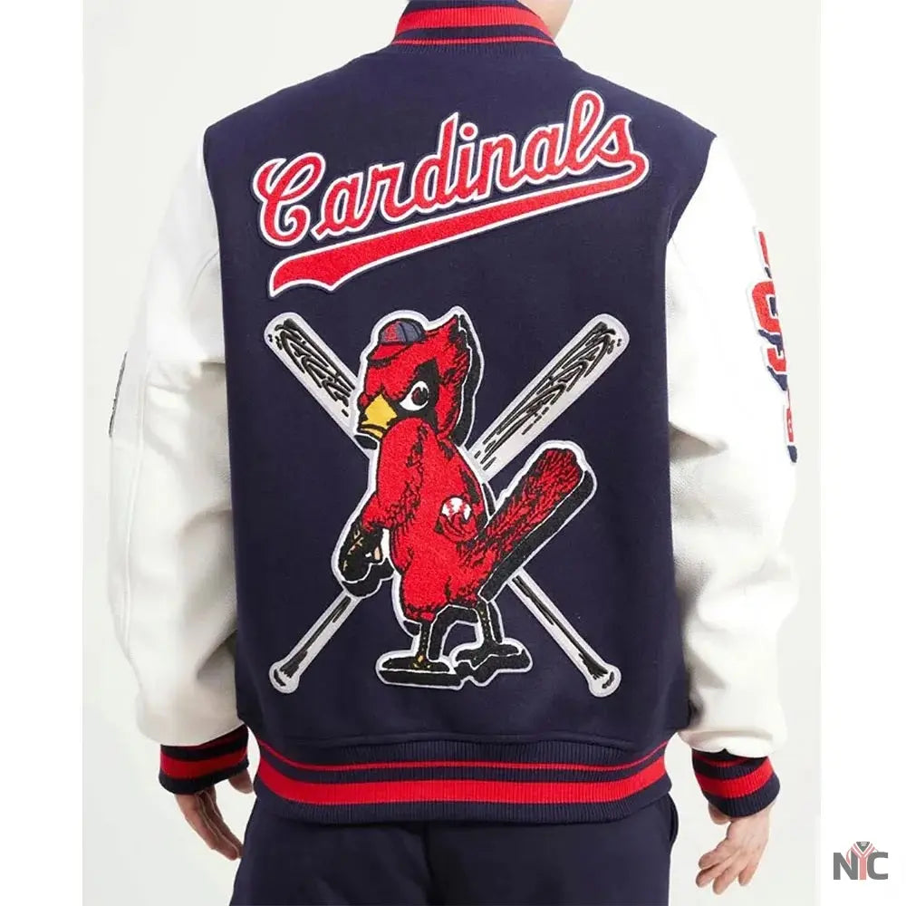 St Louis Cardinals Mash Up Varsity Jacket