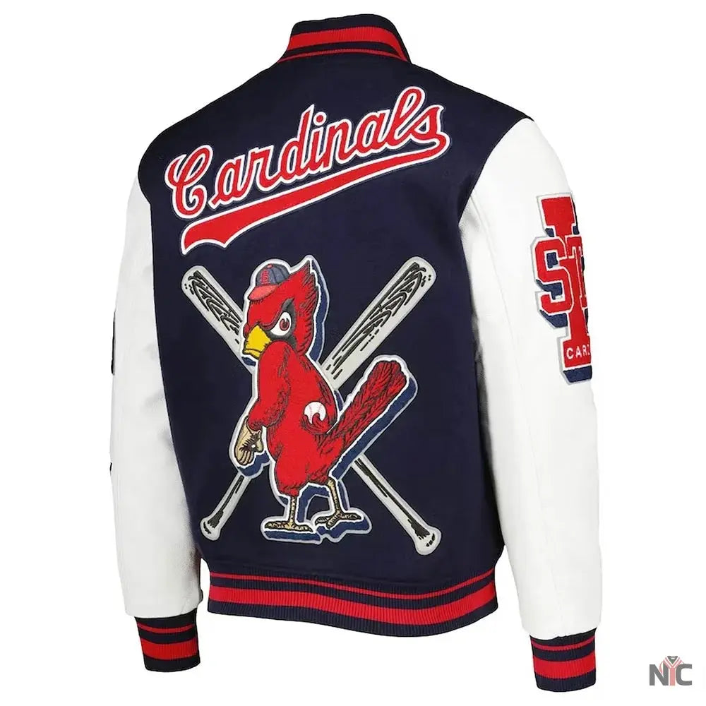 St Louis Cardinals Mash Up Varsity Jacket