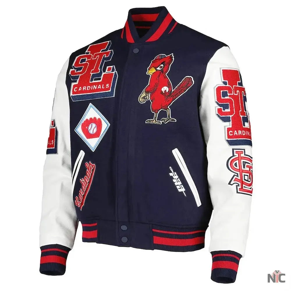 St Louis Cardinals Mash Up Varsity Jacket