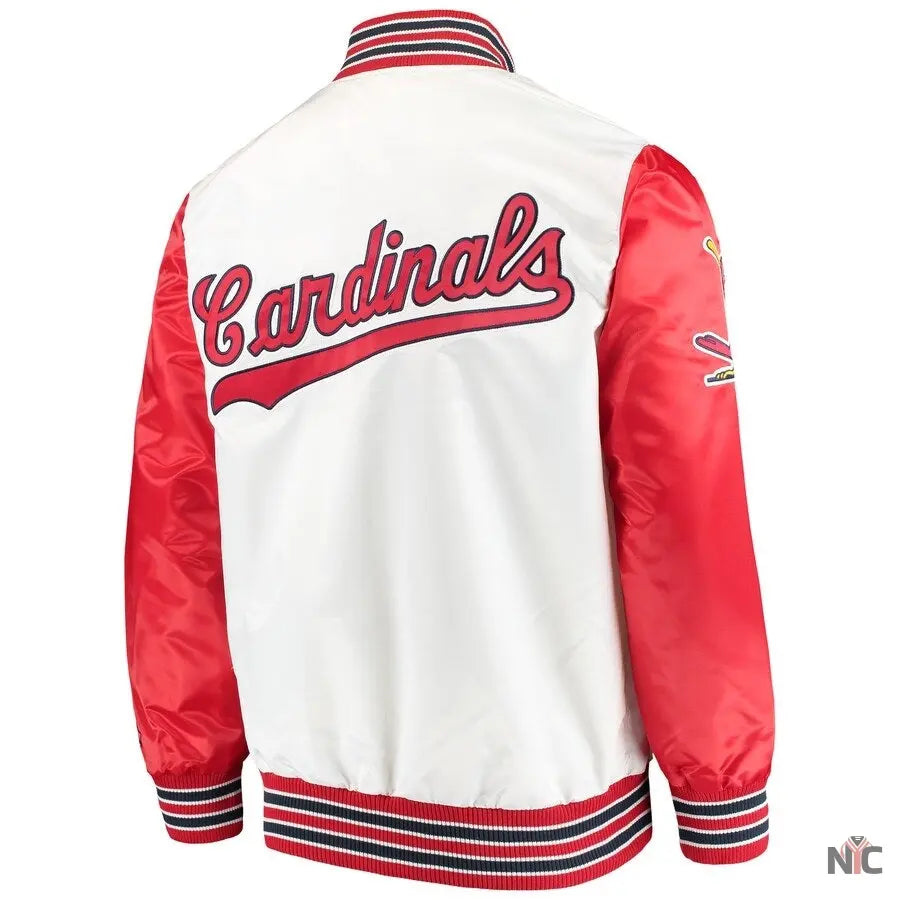 St Louis Cardinals The Legend White Satin Jacket