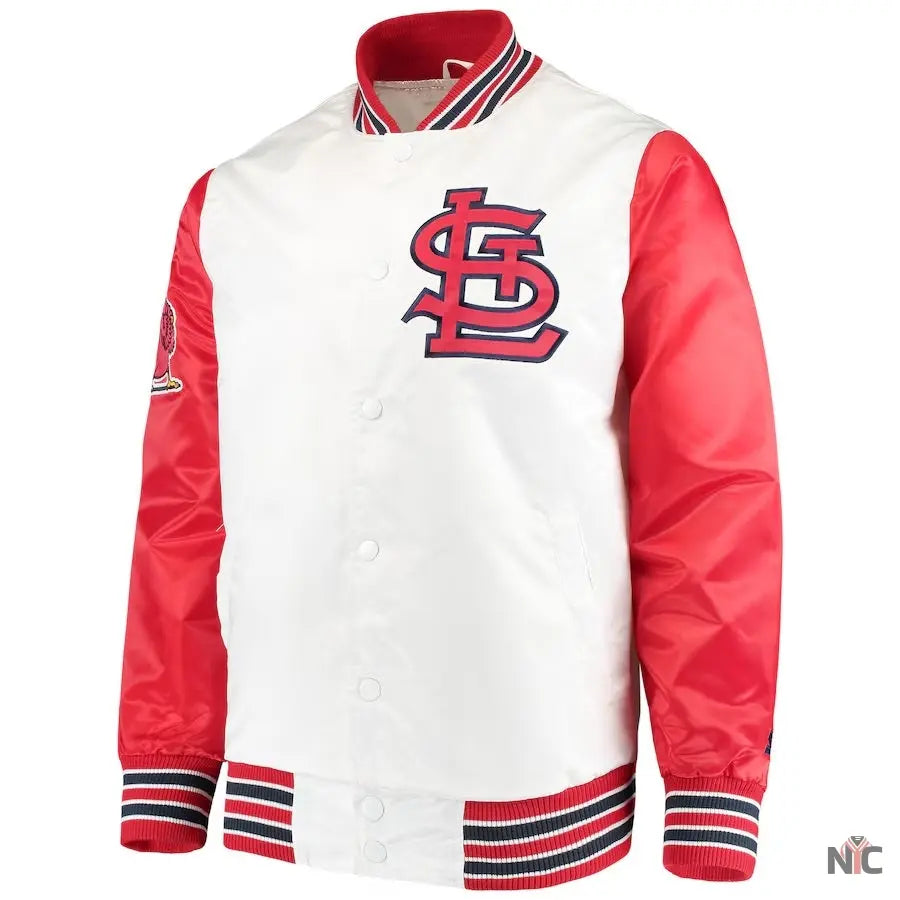 St Louis Cardinals The Legend White Satin Jacket