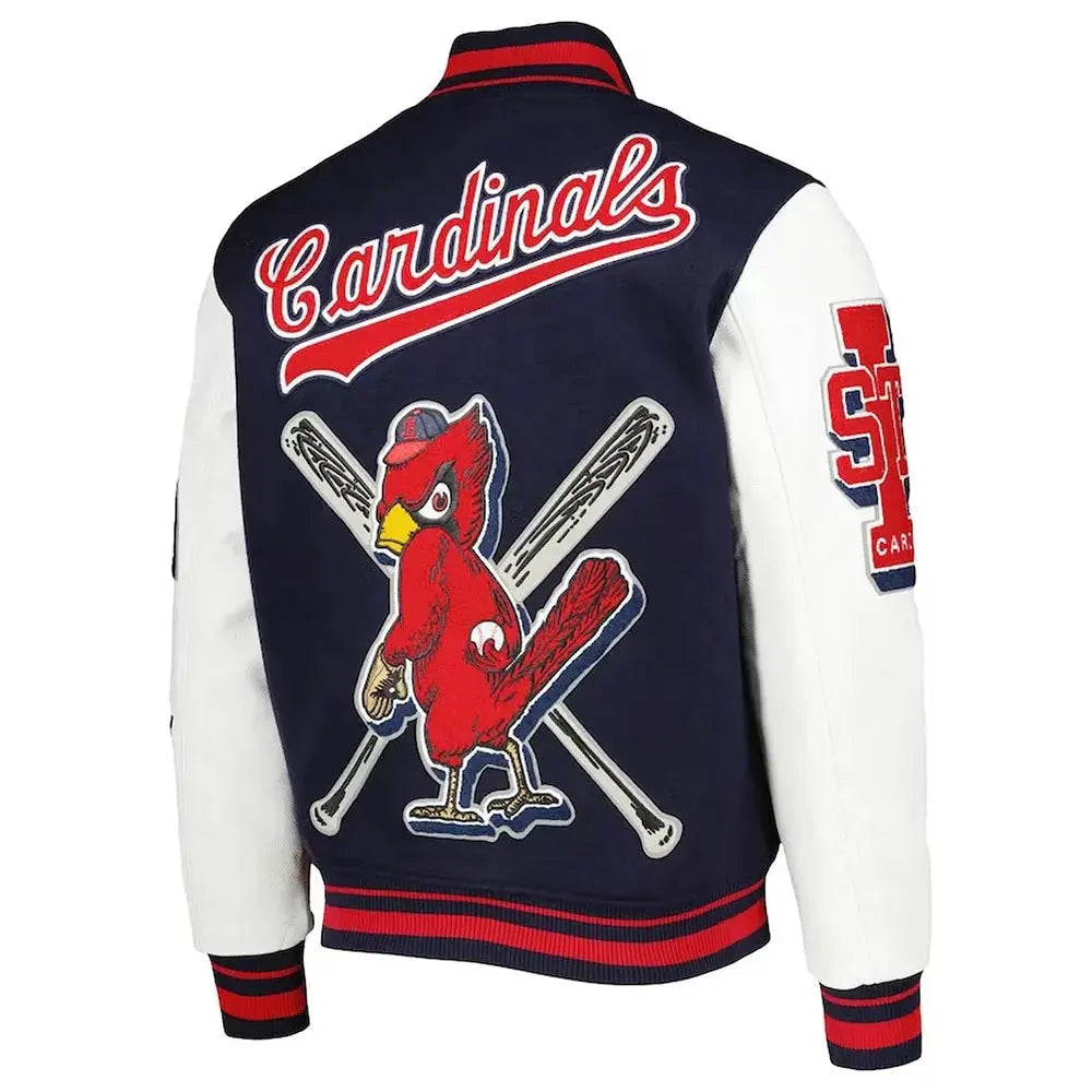 St Louis Cardinals Mash Up Varsity Jacket