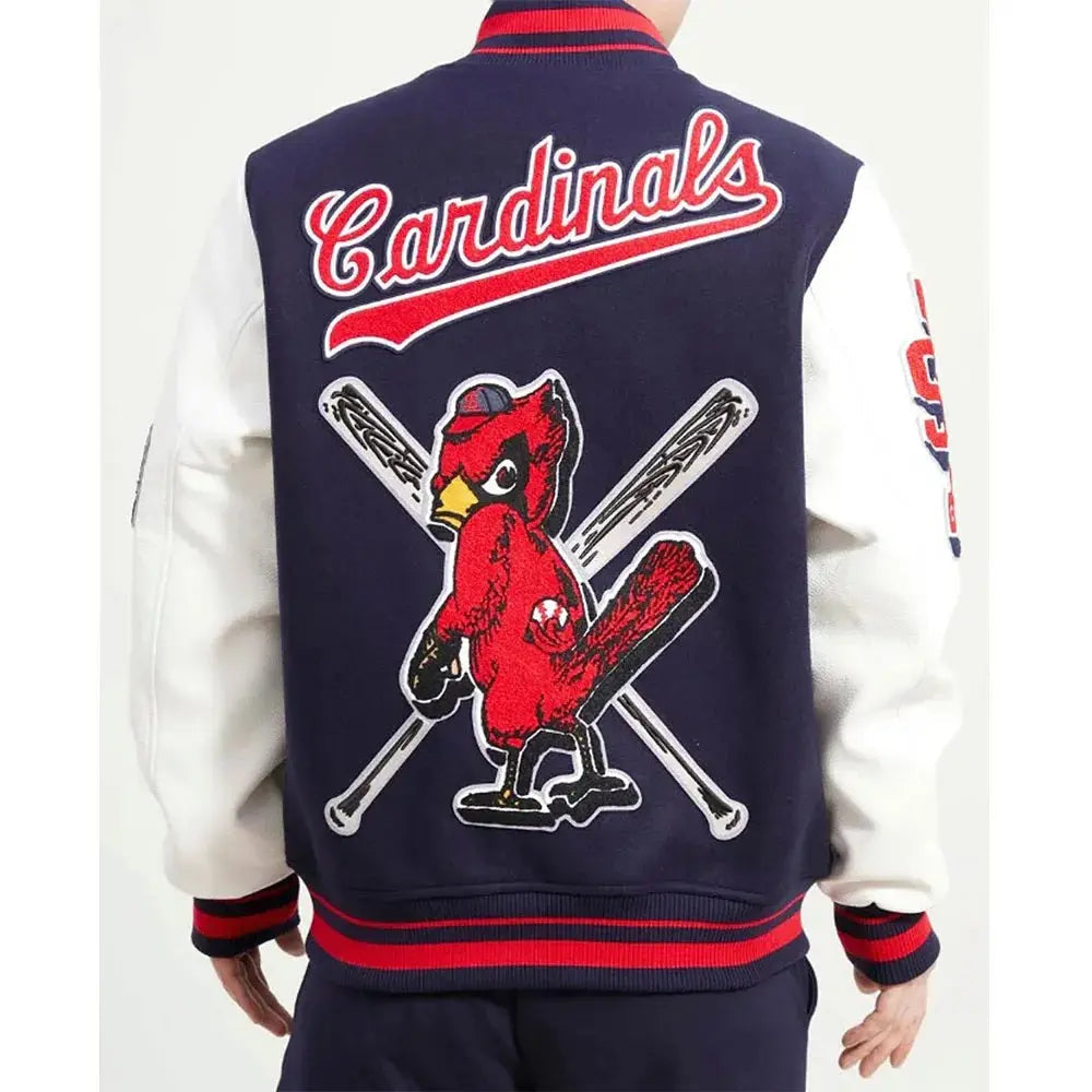 St Louis Cardinals Mash Up Varsity Jacket